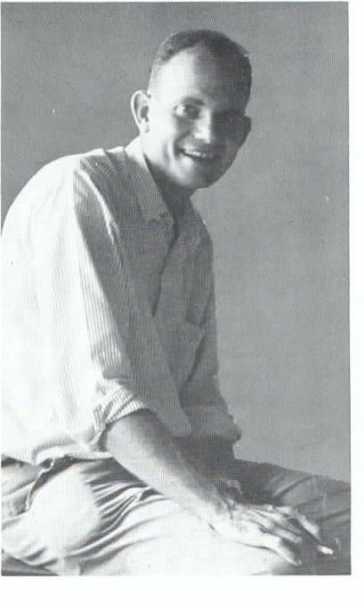 Portrait of Frank Bunts, from a University of Maryland faculty brochure, late 1960s